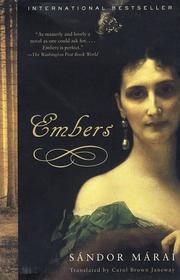 Sándor Márai: Embers (2002, Vintage)