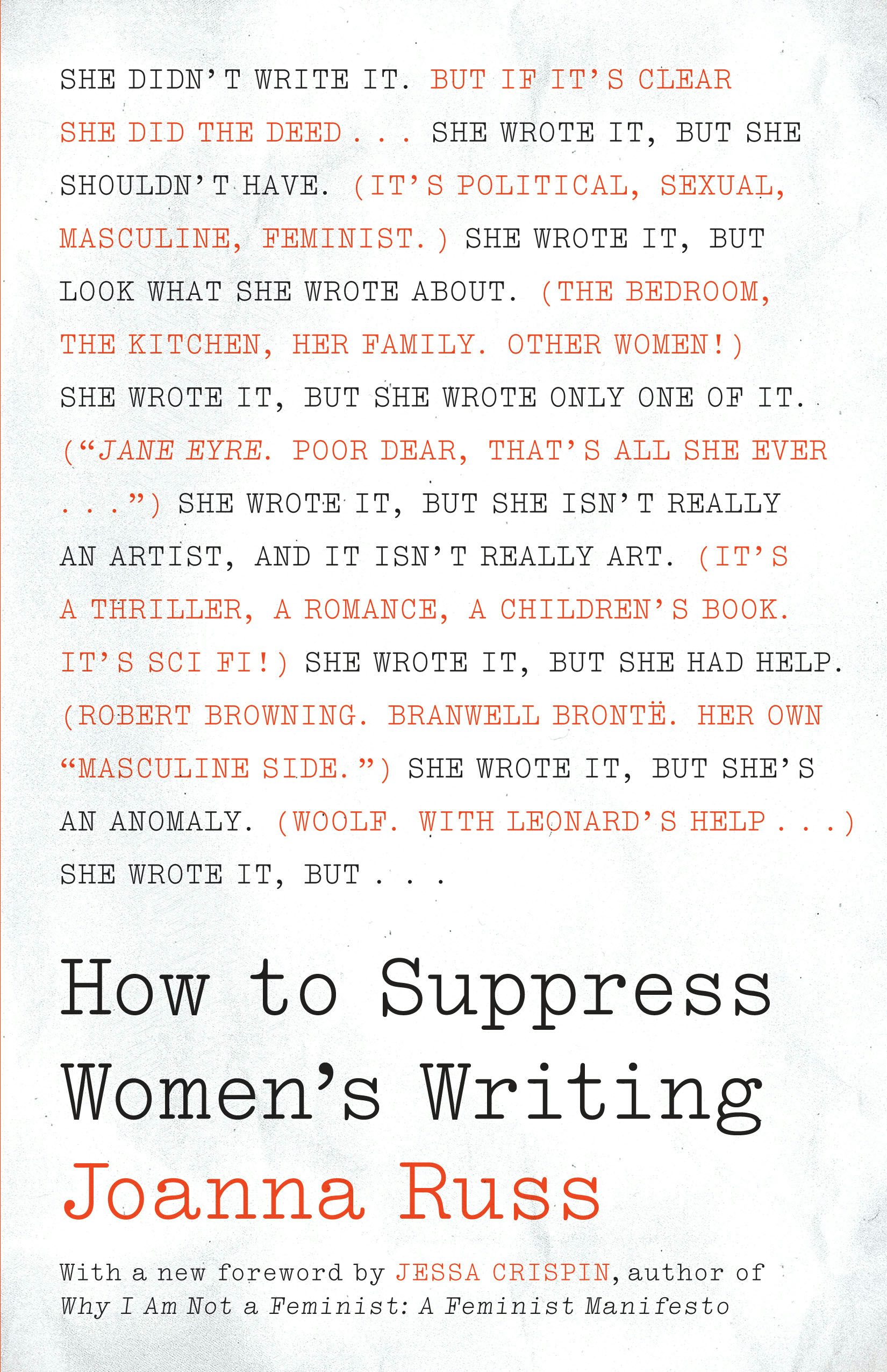 Joanna Russ, Jessa Crispin: How to Suppress Women's Writing (EBook, 2018, University of Texas Press)